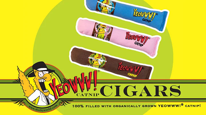 Yeowww! Catnip Cigars
