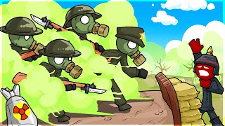 Leading A Trench Siege With This NEW UPDATE in Stickman Trenches!