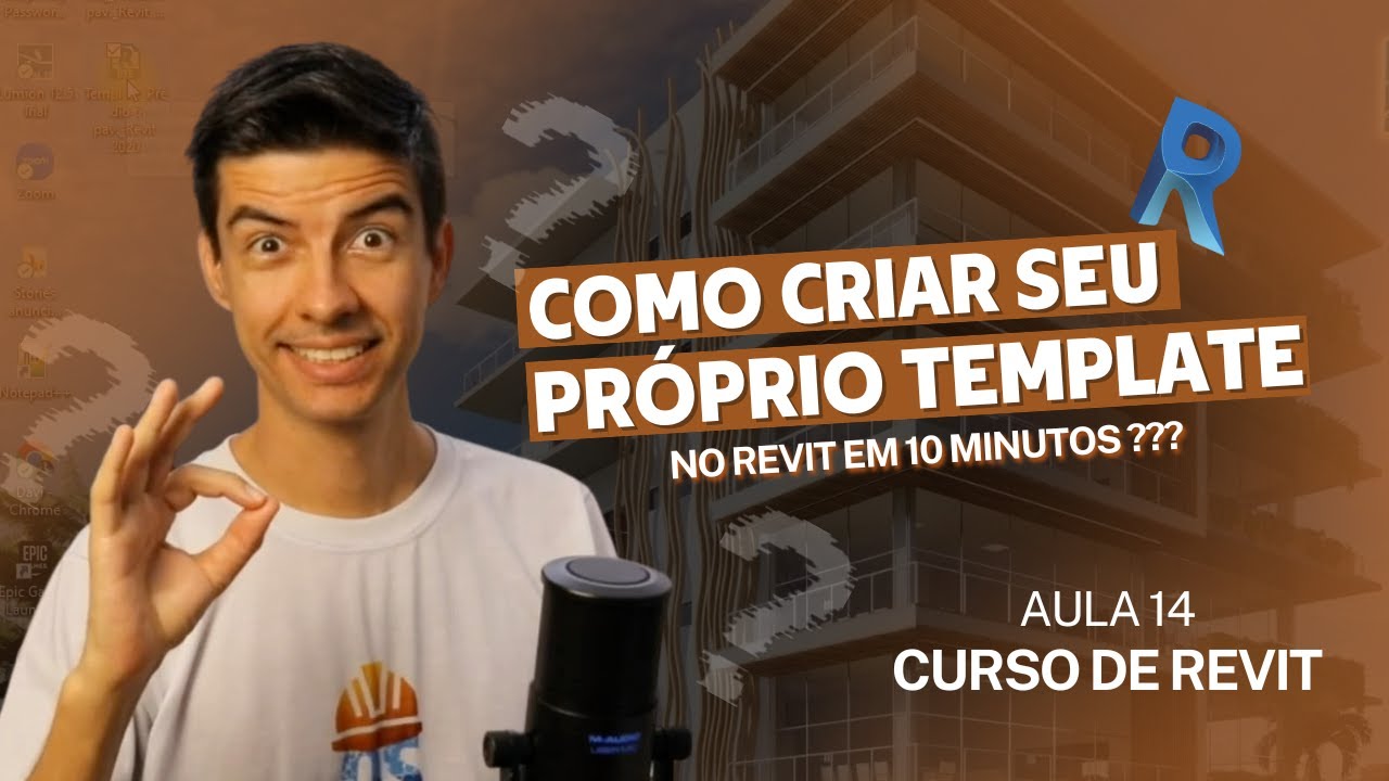 Aula 14 Como criar seu próprio template l Curso de revit para iniciante ...