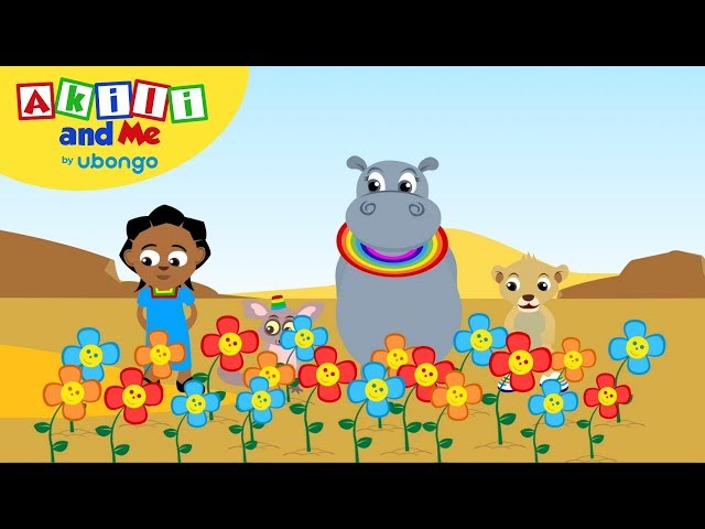 Growing Flowers | Akili and Me | African Cartoons for Preschoolers