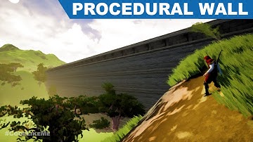 Unreal Procedural Walls - UE4 Tutorials #314