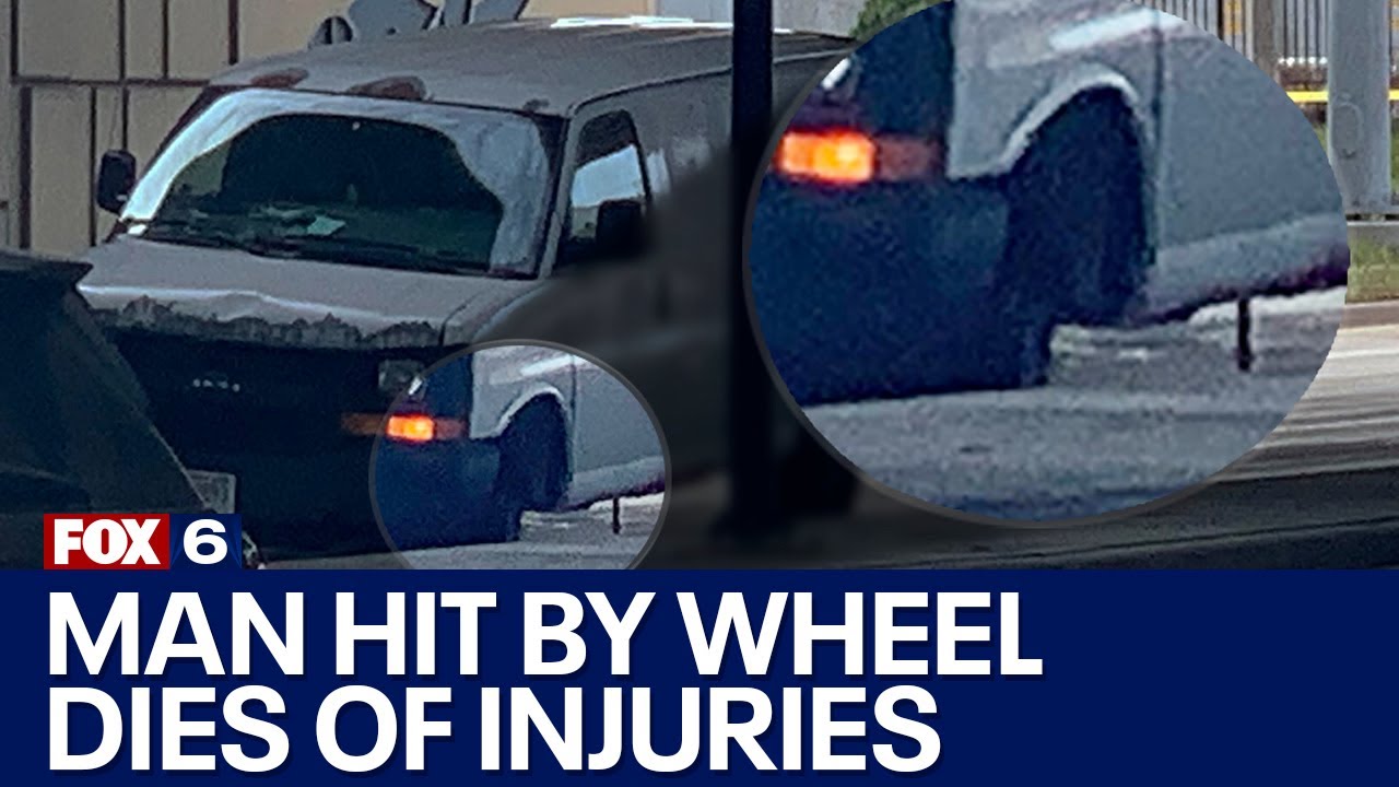 West Allis man dies after being hit by wheel | FOX6 News Milwaukee ...