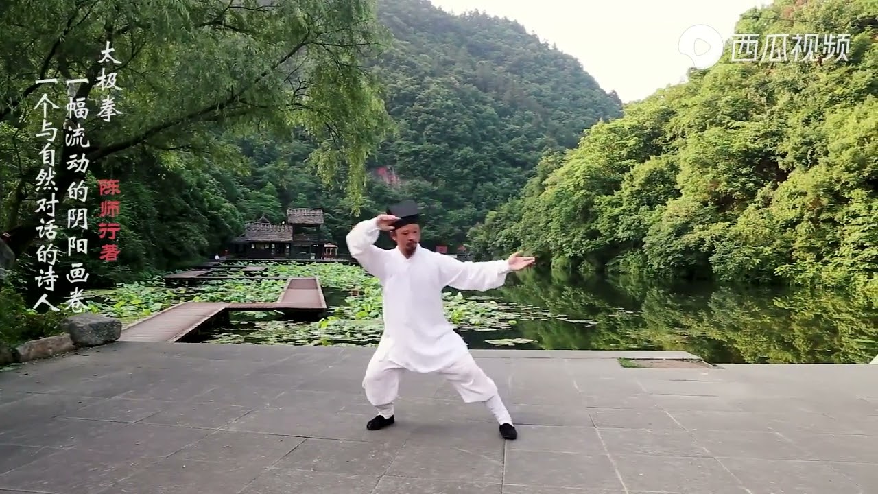 気功太極３点セット 太极十三势陈师行- YouTube