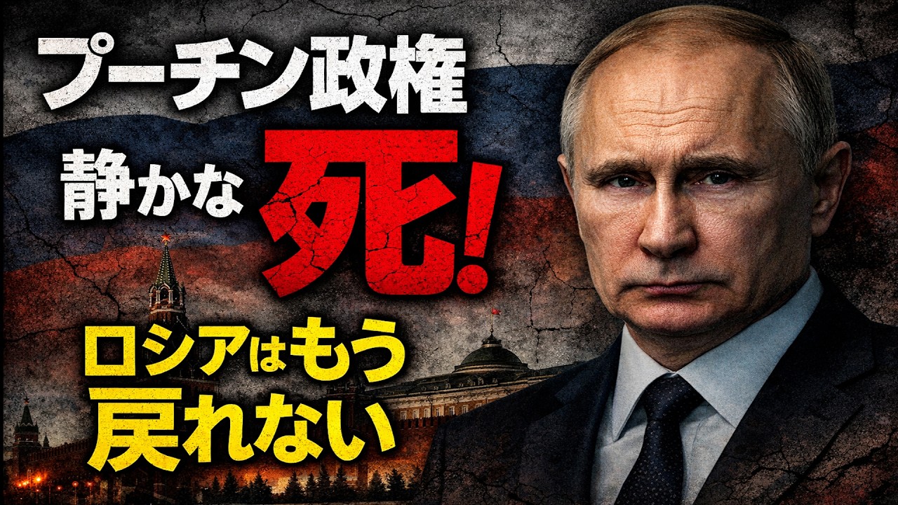 2026/2/22　プーチン政権、静かな終焉。出口なき戦争で疲弊するロシア。