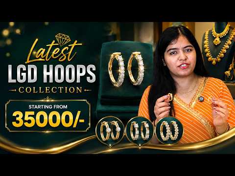LGD Hoops Collection | Stunning Lab-Grown Diamond Earrings | Latest Designs | Panna Jewellers