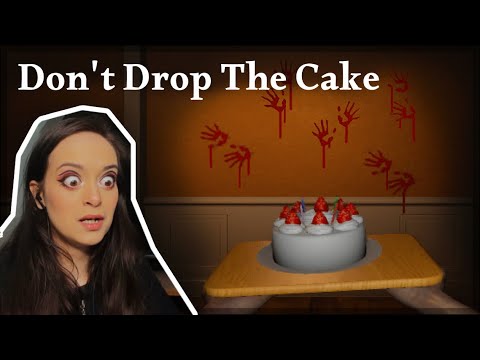 Não Deixe o Bolo Cair nesse Novo Jogo de Terror, senão... 🎂💀 | Don't Drop The Cake (Demo)