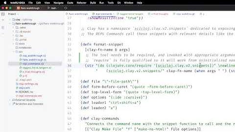 Clojure editor flares for Cursive and Calva