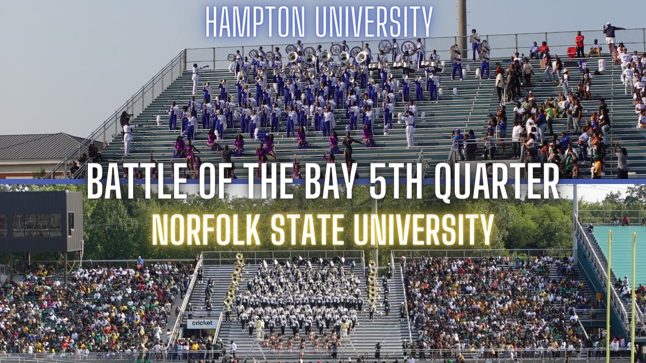 HU Marching Force vs NSU Spartan Legion Battle of the Bay 5th Quarter 2022 YouTube