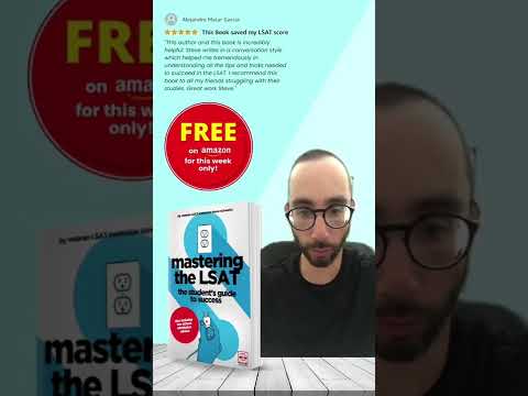 Get Mastering the LSAT Book For Free on Amazon