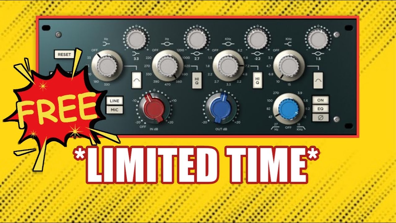 TRacks EQ 81 Vst Plugin Free Download Limited Time Offer YouTube