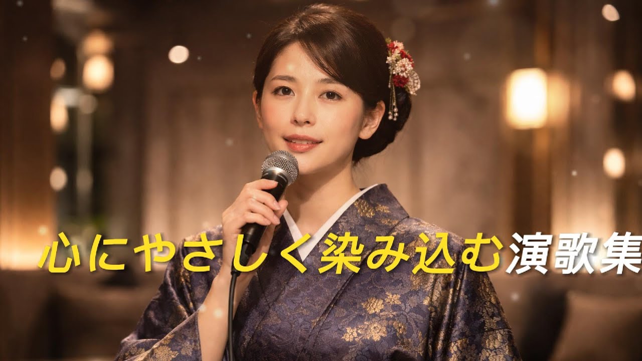 心にやさしく染み込む演歌集｜気楽に聴ける十曲[演歌の響き]