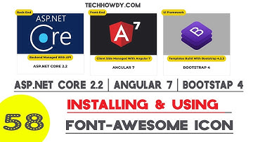 Angular 7 | Installing Font Awesome Icons Library