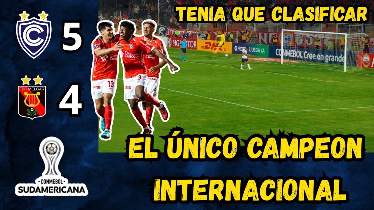 PARTIDAZO! Así se vivió el Cienciano vs Melgar 5-4 desde la tribuna | Copa Sudamericana 2026
