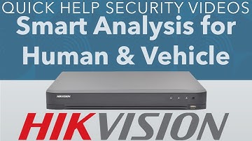 Hikvision DVR How to View Smart Analysis for Human & Vehicle Picture Search