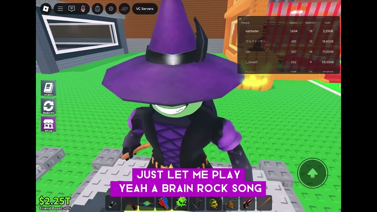 Steal a brainrot Song in work with that That Prisoner 
