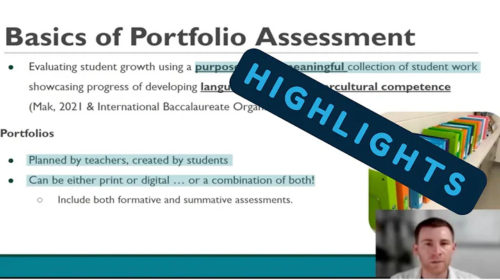Portfolio assessments: artifacts, benefits, learner growth | PD Highlights