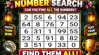 Only Sharp Minds Can Find the Hidden “90s” in This Tricky Puzzle! 🧠🔍 [Number Search/Memory] #74 