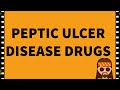 Pharmacology-Peptic ulcer disease (PID)- GIT- MADE EASY!