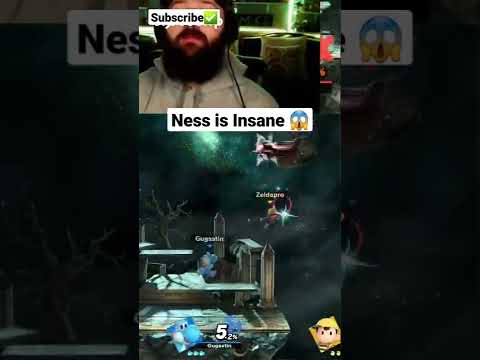 Ness Combos Are Insane 😱 #ssbu #smashbros #gaming