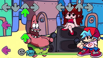 FNF Character Test | Gameplay VS Playground | VS Patric l VS Mr. Krabs | VS Spongebob