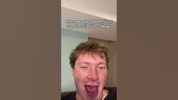 “Just use ChatGPT” #ai #college #gptzero #homeworkhelp #cheating