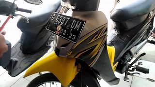 Letak nomor rangka motor supra fit Letak nomor rangka motor supra fit