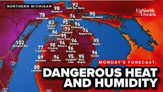 Weather Warn Day Dangerous heat humidity across northern Michigan