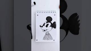 Mickey sketch speed paint