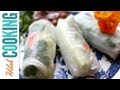 How to Make Fresh Spring Rolls or Summer Rolls | Hilah Cooking Ep 30