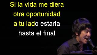 Karaoke One More Time, One More Chance al estilo de Masayoshi Yamazaki (interpretación al español)