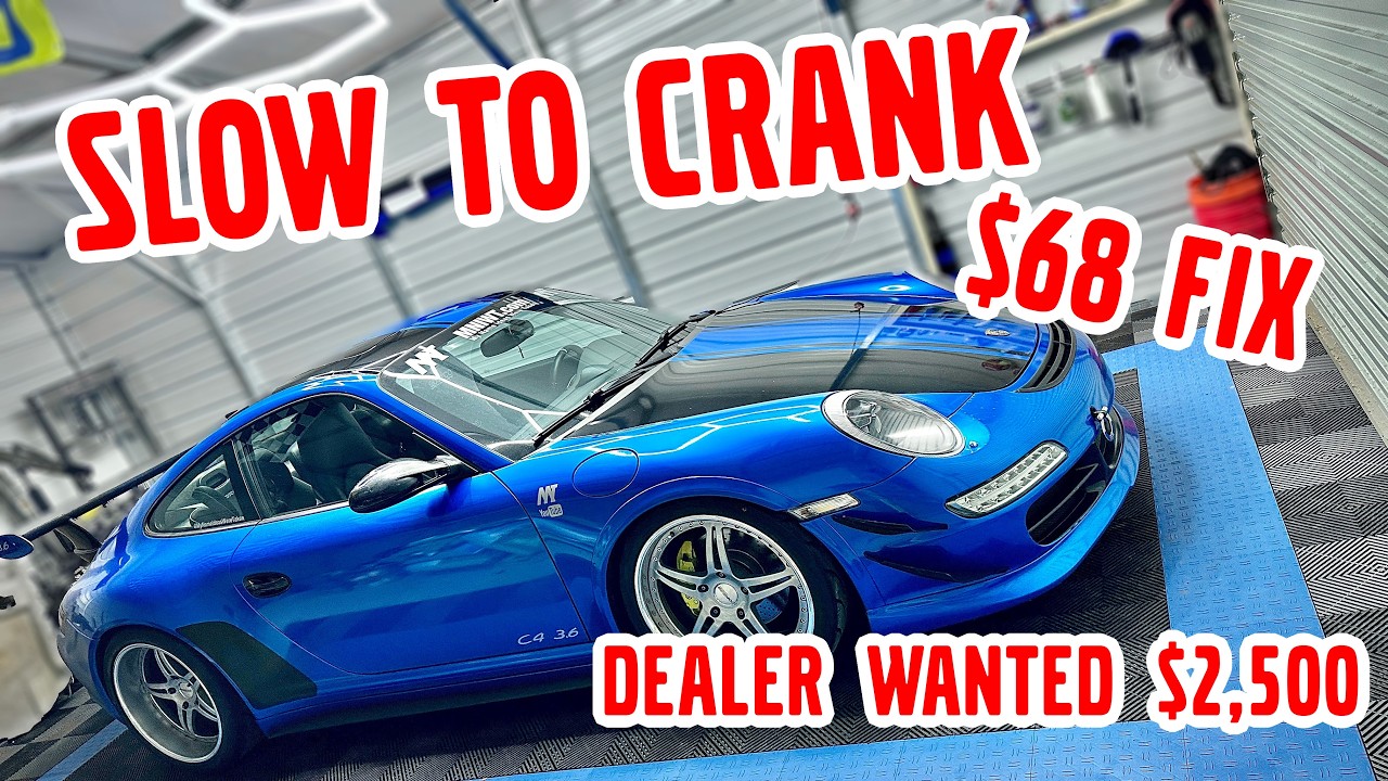 Porsche 997, Distributor Pin and Battery Lead Upgrade