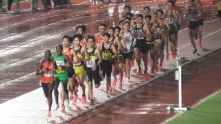 【チェボティビンサイラス選手】20230625諫早ナイター 男子5000m7組