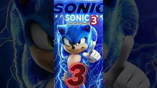 Sonic Movie Posters from 1, 2, and 3 #sonicmovie #sonicmovie2 #sonicmovie3