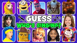 GUESS MEME & WHO'S SINGINGGegagedigedagedago, Wednesday, Pomni, Banana Cat, Salish Matter, Skibidi