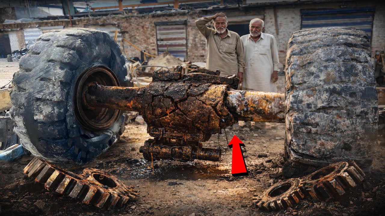This Caterpillar Loader Axle & Gears Were Completely Destroyed | Full Restoration