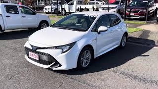 Virtual tour on the 2022 Toyota Corolla Ascent sport hybrid done 15,000km for Francis
