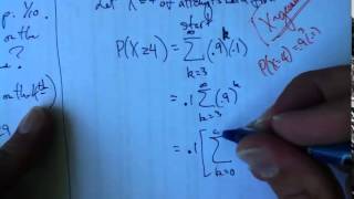 Geometric pmf