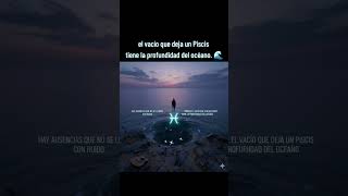 El vacío que deja un Piscis tiene la profundidad del océano. 🌊