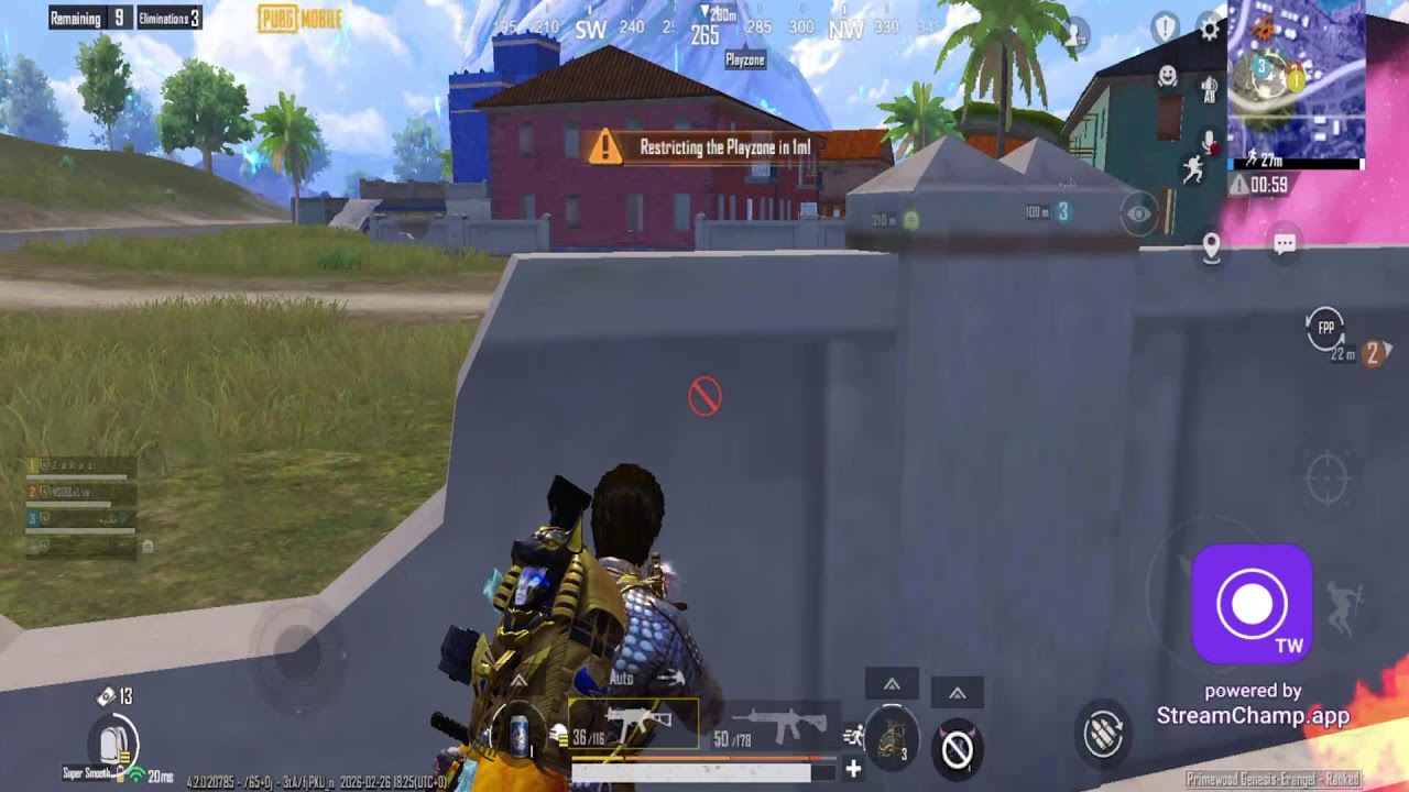 26 February 2026 Thursday PUBG Mobile Live Stream | Zakai Gaming