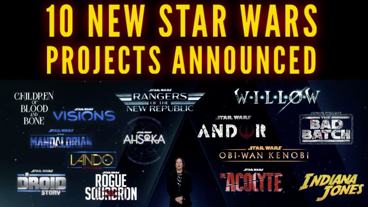 10 NEW Star Wars Projects Announced! YouTube