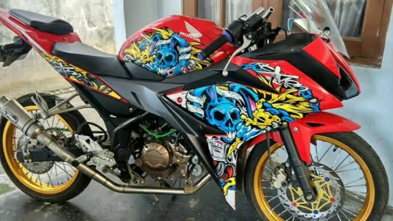 Modifikasi Cbr 150 Jari Jari Terkeren 2019 Youtube