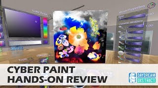 Get Creative in VR! Cyber Paint for Daydream VR!