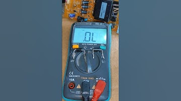 Good vs Bad Diode: Tested with a Diode Meter!  #school #electronic #test #diode #rectifier #shorts