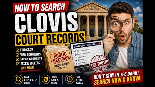 How to search Clovis court records