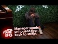 Manager sends unhoused teen back to street