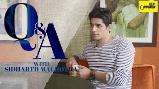 Sidharth Malhotra | Digital Q & A