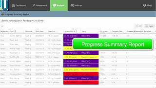 Progress Summary Report