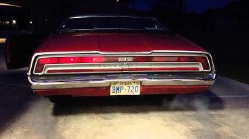 1970 Thunderbird Sequential Tail Lights