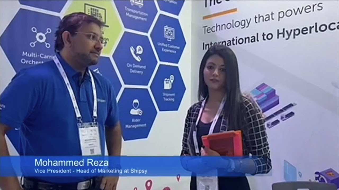Interview with Shipsy at Gitex, 10 October 2022