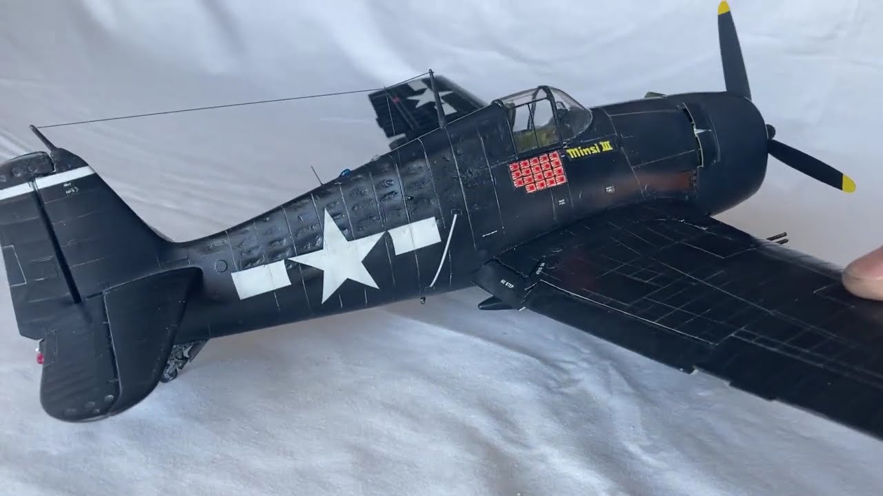 F6F 5 1 -32 グラマン ヘルキャットャット 折り畳み翼に改造 Converted